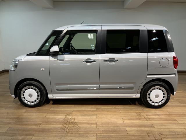 ムーヴキャンバスストライプスGターボ 25年ナビ/FRドラレコ/バックカメラサポカーSワイド適合 アダプティブクルーズコントロール バックカメラ対応 USB接続端子 電動パーキングブレーキ シートヒーター 両側オートスライドドア Pスタート ホッとカップホルダー キーフリー(大阪府)の中古車