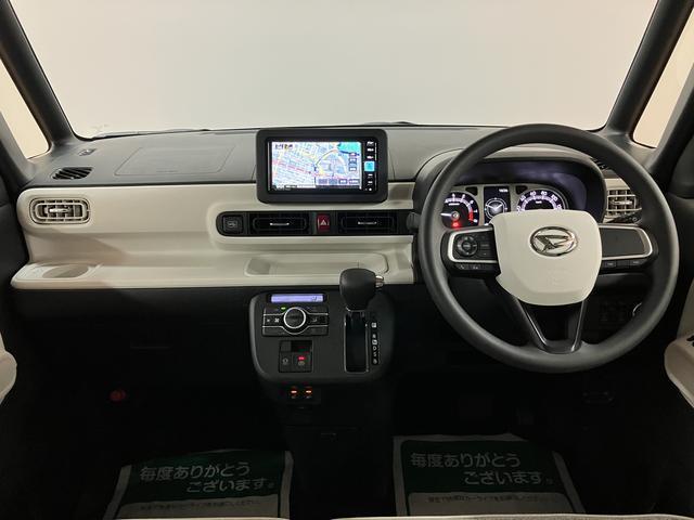 ムーヴキャンバスストライプスG 25年ナビ/FRドラレコ/バックカメラサポカーSワイド適合 バックカメラ USB接続端子 電動パーキングブレーキ シートヒーター 両側オートスライドドア Pスタート ホッとカップホルダー キーフリー(大阪府)の中古車