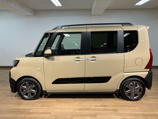 タントファンクロスターボ　２５年ナビ／ＦＲドラレコ／バックカメラターボ　スマートアシスト　バックカメラ　両側リヤパワースライドドア　プッシュボタンエンジンスタート　シートヒーター　ＬＥＤヘッドライト　アルミホイール　オートエアコン　オートライト　ＡＢＳ（大阪府）の中古車