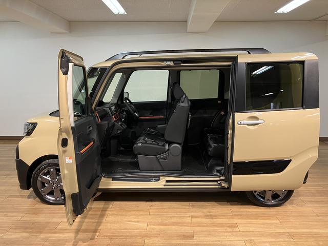 タントファンクロスターボ　２５年ナビ／ＦＲドラレコ／バックカメラターボ　スマートアシスト　バックカメラ　両側リヤパワースライドドア　プッシュボタンエンジンスタート　シートヒーター　ＬＥＤヘッドライト　アルミホイール　オートエアコン　オートライト　ＡＢＳ（大阪府）の中古車