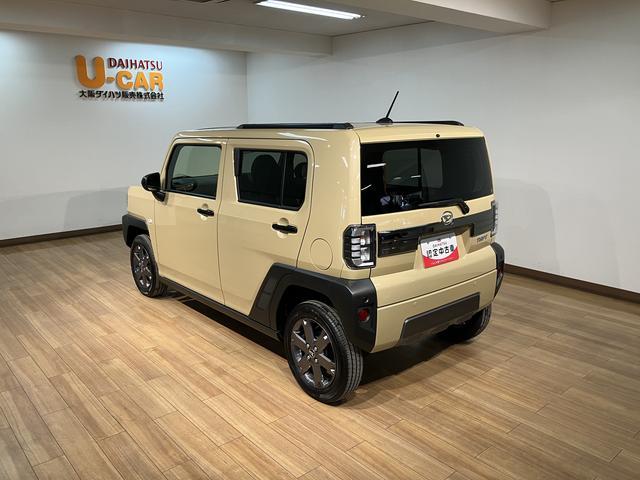 タフトG ダーククロムベンチャー バックカメラ対応/ガラスルーフスマートアシスト 前後コーナーセンサー 前席シートヒーター スカイフィールトップ オートマチックハイビーム LEDヘッドライト/フォグ オートブレーキホールド スマートキー アルミホイール(大阪府)の中古車