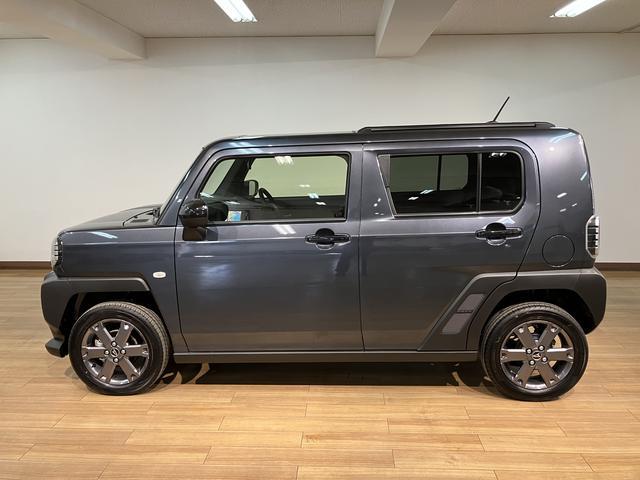 タフトGターボ ダーククロムベンチャー 25年ナビ/FRドラレコスカイフィールトップ アダプティブクルーズコントロール LEDヘッド/フォグ 運/助シートヒーター プッシュボタンスタート キーフリー 電動パーキングブレーキ バックカメラ 15インチアルミホイール(大阪府)の中古車