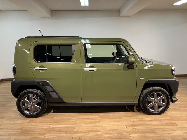 タフトＧターボ　Ｒ７年式／バックカメラ対応／ガラスルーフスカイフィールトップ　アダプティブクルーズコントロール　ＬＥＤヘッド／フォグ　運／助シートヒーター　プッシュボタンスタート　キーフリー　電動パーキングブレーキ　バックカメラ　１５インチアルミホイール（大阪府）の中古車