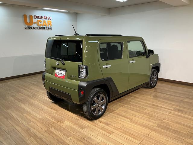 タフトＧターボ　Ｒ７年式／バックカメラ対応／ガラスルーフスカイフィールトップ　アダプティブクルーズコントロール　ＬＥＤヘッド／フォグ　運／助シートヒーター　プッシュボタンスタート　キーフリー　電動パーキングブレーキ　バックカメラ　１５インチアルミホイール（大阪府）の中古車