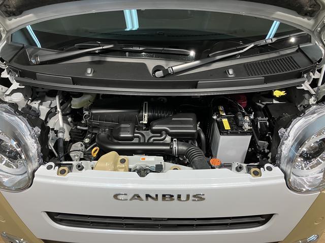 ムーヴキャンバスストライプスＧ　２５年ナビ／ＦＲドラレコ／バックカメラサポカーＳワイド適合　バックカメラ対応　ＵＳＢ接続端子　電動パーキングブレーキ　シートヒーター　両側オートスライドドア　Ｐスタート　ホッとカップホルダー　キーフリー（大阪府）の中古車