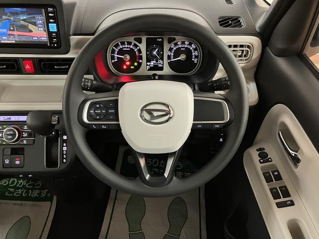 ムーヴキャンバスストライプスＧ　２５年ナビ／ＦＲドラレコ／バックカメラサポカーＳワイド適合　バックカメラ対応　ＵＳＢ接続端子　電動パーキングブレーキ　シートヒーター　両側オートスライドドア　Ｐスタート　ホッとカップホルダー　キーフリー（大阪府）の中古車