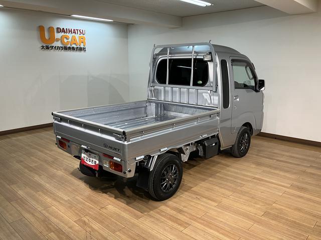 ハイゼットトラックジャンボＳＡIIIｔ／サポカーＳベーシック＋適合／車検整備付１年間走行距離無制限保証　車検整備付　ＬＥＤヘッドライト／フォグ　ナビ　ＥＴＣ　エアコン　荷台作業灯　パワーウィンドウ　オーバーヘッドシェルフ　３方開　トップシェイドガラス　キーレス（大阪府）の中古車