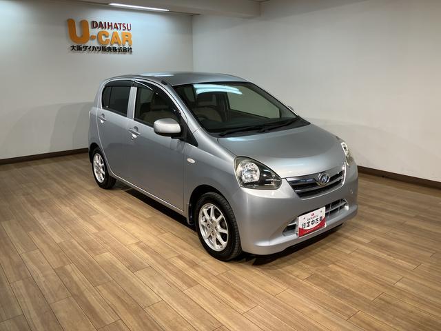 ミライースＸ　メモリアルエディション　走行５万ｋｍ／車検整備付キーレスリモコン　ＡＵＸ入力端子付ＣＤチューナー　ＥＴＣ　アイドリングストップ　電動格納ミラー　　ハロゲンヘッドライト　マニュアルエアコン　盗難防止セキュリティアラーム（大阪府）の中古車
