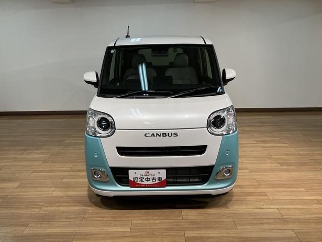 ムーヴキャンバスストライプスG 25年ナビ/FRドラレコ/バックカメラサポカーSワイド適合 バックカメラ対応 USB接続端子 電動パーキングブレーキ シートヒーター 両側オートスライドドア Pスタート ホッとカップホルダー キーフリー(大阪府)の中古車