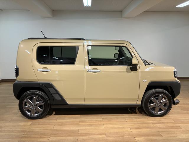 タフトＧターボ　Ｒ７年式／バックカメラ対応／ＡＣＣ／ガラスルーフスカイフィールトップ　アダプティブクルーズコントロール　ＬＥＤヘッド／フォグ　運／助シートヒーター　プッシュボタンスタート　キーフリー　電動パーキングブレーキ　バックカメラ　１５インチアルミホイール（大阪府）の中古車