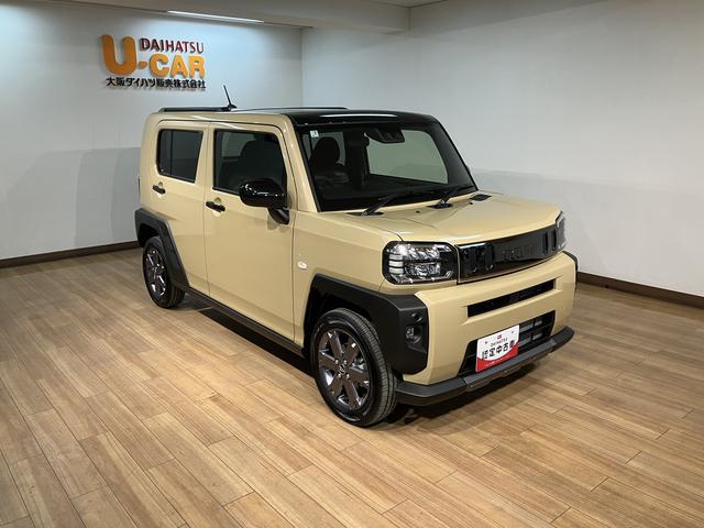 タフトGターボ ダーククロムベンチャー ACC/バックカメラ対応スカイフィールトップ アダプティブクルーズコントロール LEDヘッド/フォグ 運/助シートヒーター プッシュボタンスタート キーフリー 電動パーキングブレーキ バックカメラ 15インチアルミホイール(大阪府)の中古車