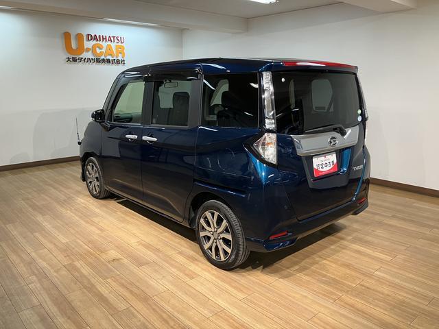 トールカスタムＧ　ターボ　ＳＡII　ナビ／パノラマカメラ／クルコンスマートアシストＩＩ　ＬＥＤヘッドライト／フォグ　ナビ　パノラマカメラ　ドラレコ　クルーズコントロール　キーフリー　両側電動スライドドア　ＴＶコントロールキット　電動格納ミラー　ＥＴＣ　オートエアコン（大阪府）の中古車