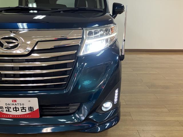 トールカスタムＧ　ターボ　ＳＡII　ナビ／パノラマカメラ／クルコンスマートアシストＩＩ　ＬＥＤヘッドライト／フォグ　ナビ　パノラマカメラ　ドラレコ　クルーズコントロール　キーフリー　両側電動スライドドア　ＴＶコントロールキット　電動格納ミラー　ＥＴＣ　オートエアコン（大阪府）の中古車