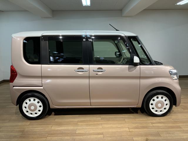 タントX ホワイトアクセントSAIII ナビ/Bカメラ/ETCスマートアシストIII ハロゲンヘッドライト ナビ バックカメラ ETC 左電動両側スライドドア オートエアコン キーフリー 盗難防止セキュリティアラーム 運転席シートヒーター ホワイトルーフ(大阪府)の中古車