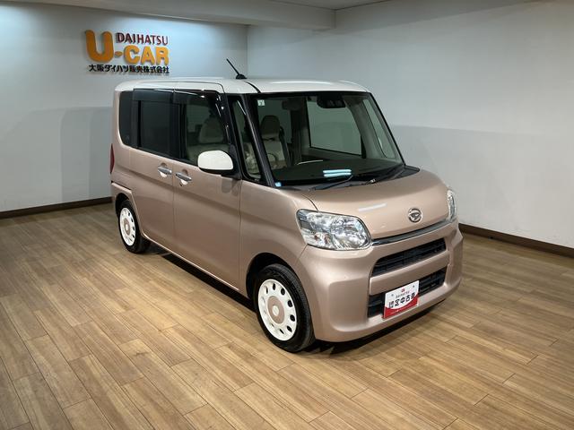 タントX ホワイトアクセントSAIII ナビ/Bカメラ/ETCスマートアシストIII ハロゲンヘッドライト ナビ バックカメラ ETC 左電動両側スライドドア オートエアコン キーフリー 盗難防止セキュリティアラーム 運転席シートヒーター ホワイトルーフ(大阪府)の中古車