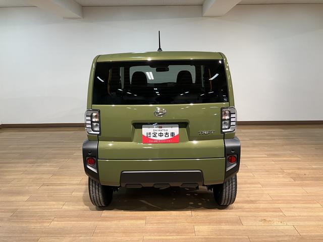 タフトＸ　Ｒ６年式／ナビ／バックカメラ／走行１．３万／ガラスルーフスマートアシスト　スカイフィールトップ　ＬＥＤヘッドライト　ナビ　バックカメラ　オートエアコン　キーフリー　ＵＳＢ入力端子　電動格納ミラー　盗難防止セキュリティアラーム　電動パーキング（大阪府）の中古車