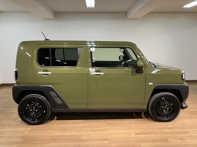 タフトＸ　Ｒ６年式／ナビ／バックカメラ／走行１．３万／ガラスルーフスマートアシスト　スカイフィールトップ　ＬＥＤヘッドライト　ナビ　バックカメラ　オートエアコン　キーフリー　ＵＳＢ入力端子　電動格納ミラー　盗難防止セキュリティアラーム　電動パーキング（大阪府）の中古車