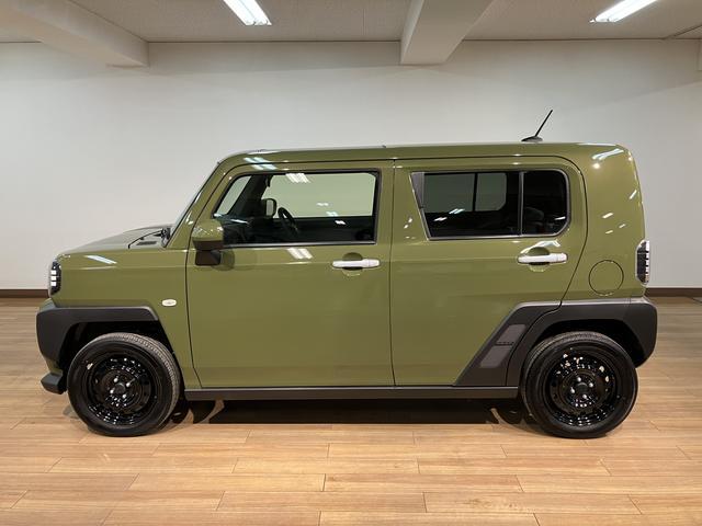 タフトＸ　Ｒ６年式／ナビ／バックカメラ／走行１．３万／ガラスルーフスマートアシスト　スカイフィールトップ　ＬＥＤヘッドライト　ナビ　バックカメラ　オートエアコン　キーフリー　ＵＳＢ入力端子　電動格納ミラー　盗難防止セキュリティアラーム　電動パーキング（大阪府）の中古車