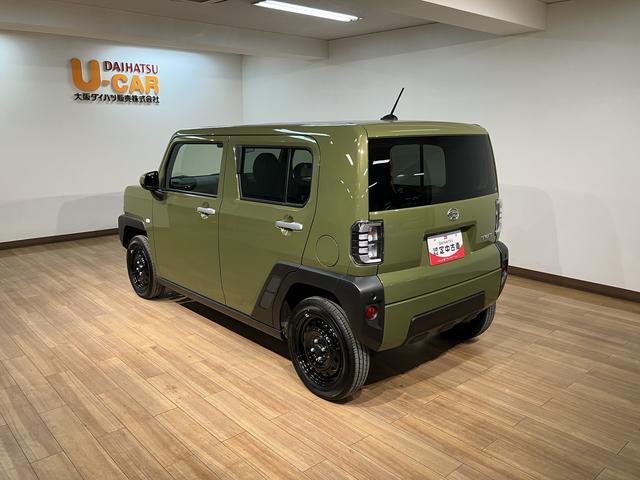 タフトＸ　Ｒ６年式／ナビ／バックカメラ／走行１．３万／ガラスルーフスマートアシスト　スカイフィールトップ　ＬＥＤヘッドライト　ナビ　バックカメラ　オートエアコン　キーフリー　ＵＳＢ入力端子　電動格納ミラー　盗難防止セキュリティアラーム　電動パーキング（大阪府）の中古車