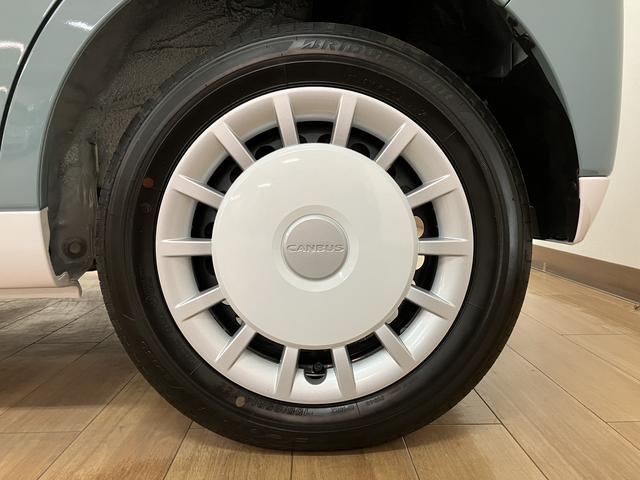 ムーヴキャンバスストライプスＧ　Ｒ７年式／ナビ／ＦＲドラレコ／バックカメラサポカーＳワイド適合　バックカメラ対応　ＵＳＢ接続端子　電動パーキングブレーキ　シートヒーター　両側オートスライドドア　Ｐスタート　ホッとカップホルダー　キーフリー（大阪府）の中古車