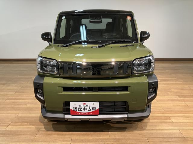 タフトGターボ ダーククロムベンチャー R7年式/ガラスルーフスカイフィールトップ アダプティブクルーズコントロール LEDヘッド/フォグ 運/助シートヒーター プッシュボタンスタート キーフリー 電動パーキングブレーキ バックカメラ 15インチアルミホイール(大阪府)の中古車