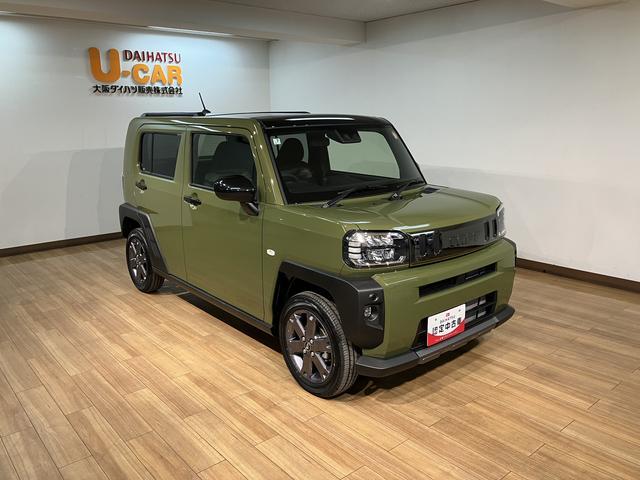 タフトG ダーククロムベンチャー R7年式/バックカメラ対応スマートアシスト アダプティブクルーズコントロール 前後コーナーセンサー 前席シートヒーター スカイフィールトップ LEDヘッドライト オートブレーキホールド スマートキー アルミホイール(大阪府)の中古車