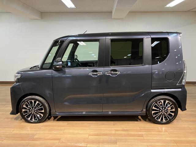 タントカスタムRSリミテッド 専用プラン装着車/R7年式スマートクルーズパック ターボ スマートアシスト バックカメラ 両側電動スライドドア Pスタート シートヒーター LEDヘッドライト アルミホイール オートエアコン オートライト ABS(大阪府)の中古車