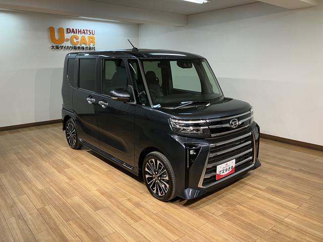 タントカスタムRSリミテッド 専用プラン装着車/R7年式スマートクルーズパック ターボ スマートアシスト バックカメラ 両側電動スライドドア Pスタート シートヒーター LEDヘッドライト アルミホイール オートエアコン オートライト ABS(大阪府)の中古車