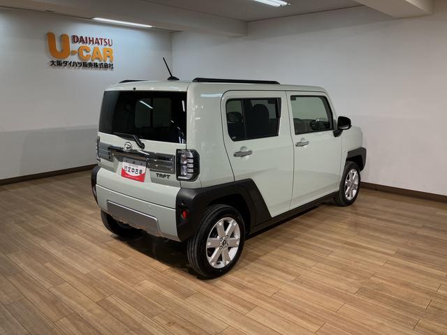 タフトＧターボ　クロムベンチャー　弊社元試乗車／ナビ／バックカメラスカイフィールトップ　アダプティブクルーズコントロール　ＬＥＤヘッド／フォグ　前席シートヒーター　プッシュボタンスタート　キーフリー　電動パーキングブレーキ　バックカメラ　１５インチアルミホイール（大阪府）の中古車