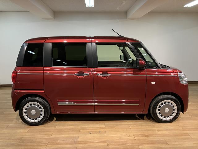 ムーヴキャンバスセオリーＧターボ　弊社元試乗車／２５年ナビ／バックカメラサポカーＳワイド適合　ＵＳＢ接続端子　電動パーキングブレーキ　シートヒーター　両側オートスライドドア　Ｐスタート　全車速追従機能付ＡＣＣ　ホッとカップホルダー　キーフリー（大阪府）の中古車