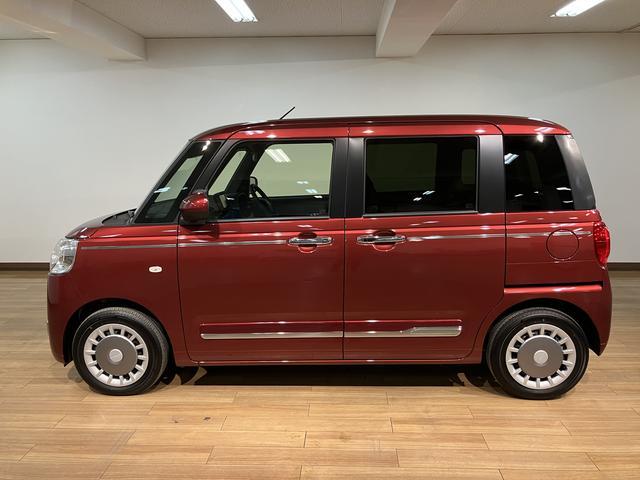 ムーヴキャンバスセオリーＧターボ　弊社元試乗車／２５年ナビ／バックカメラサポカーＳワイド適合　ＵＳＢ接続端子　電動パーキングブレーキ　シートヒーター　両側オートスライドドア　Ｐスタート　全車速追従機能付ＡＣＣ　ホッとカップホルダー　キーフリー（大阪府）の中古車