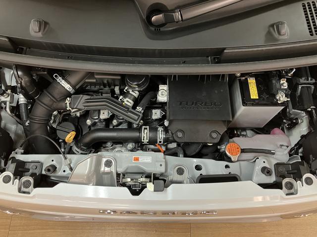 ムーヴキャンバスストライプスＧターボ　弊社元試乗車／ナビ／バックカメラサポカーＳワイド適合　ＵＳＢ接続端子　電動パーキングブレーキ　シートヒーター　両側オートスライドドア　Ｐスタート　全車速追従機能付ＡＣＣ　ホッとカップホルダー　キーフリー（大阪府）の中古車