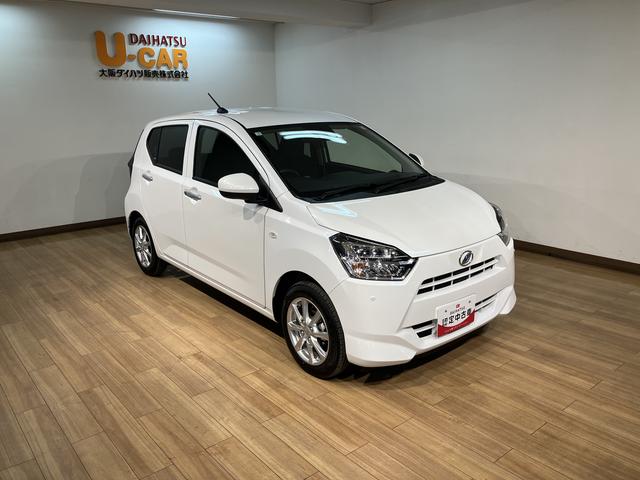 ミライースＧ　ＳＡIII／サポカーＳワイド適合／弊社元試乗車／ＬＥＤ新車保証継承　ＬＥＤヘッドライト　オーディオレス　オートエアコン　キーフリー　電動格納ミラー　盗難防止セキュリティアラーム　前後コーナーセンサー　アルミホイール（大阪府）の中古車