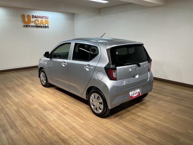 ミライースＸ　ＳＡIII　弊社元試乗車／走行０．２万ｋｍ／バックカメラスマートアシストＩＩＩ　キーレスリモコン　アイドリングストップ　　ＬＥＤヘッドライト　コーナーセンサー　マニュアルエアコン　オートライト　オートハイビーム（大阪府）の中古車