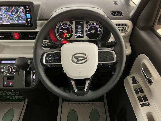 ムーヴキャンバスストライプスG 弊社元試乗車/25年ナビ/バックカメラサポカーSワイド適合 バックカメラ対応 USB接続端子 電動パーキングブレーキ シートヒーター 両側オートスライドドア Pスタート ホッとカップホルダー キーフリー(大阪府)の中古車