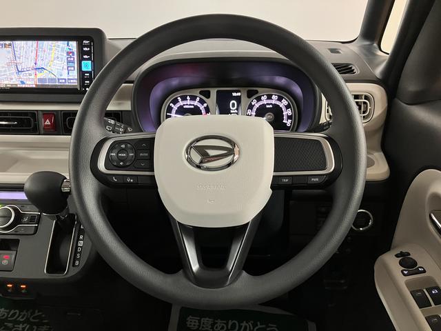 ムーヴキャンバスストライプスG 弊社元試乗車/25年ナビ/バックカメラサポカーSワイド適合 バックカメラ対応 USB接続端子 電動パーキングブレーキ シートヒーター 両側オートスライドドア Pスタート ホッとカップホルダー キーフリー(大阪府)の中古車