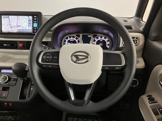 ムーヴキャンバスストライプスG 弊社元試乗車/25年ナビ/バックカメラサポカーSワイド適合 USB接続端子 電動パーキングブレーキ シートヒーター 両側オートスライドドア Pスタート 全車速追従機能付ACC ホッとカップホルダー キーフリー(大阪府)の中古車