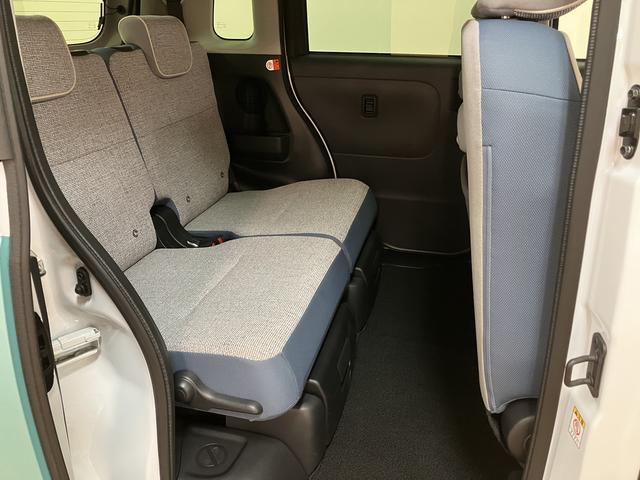 ムーヴキャンバスストライプスG 弊社元試乗車/25年ナビ/バックカメラサポカーSワイド適合 USB接続端子 電動パーキングブレーキ シートヒーター 両側オートスライドドア Pスタート 全車速追従機能付ACC ホッとカップホルダー キーフリー(大阪府)の中古車