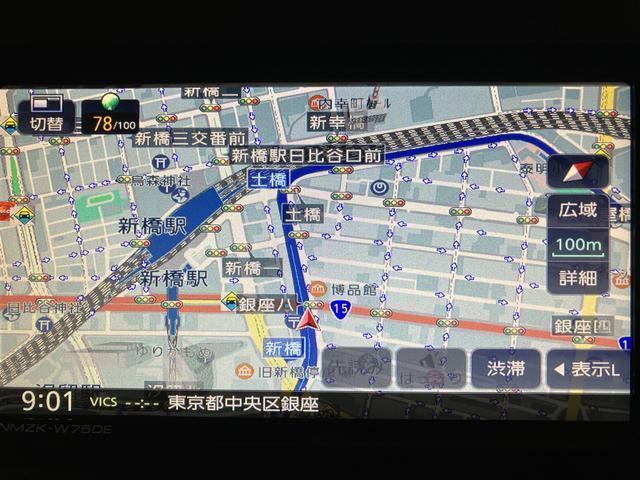 ムーヴキャンバスセオリーＧターボ　弊社元試乗車／２５年式ナビ／バックカメラサポカーＳワイド適合　ナビゲーション　電動パーキングブレーキ　シートヒーター　両側オートスライドドア　ＬＥＤヘッドライト　全車速追従機能付ＡＣＣ　ホッとカップホルダー　キーフリー（大阪府）の中古車