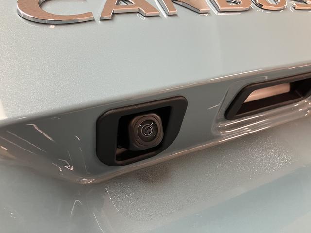 ムーヴキャンバスセオリーＧターボ　弊社元試乗車／２５年式ナビ／バックカメラサポカーＳワイド適合　ナビゲーション　電動パーキングブレーキ　シートヒーター　両側オートスライドドア　ＬＥＤヘッドライト　全車速追従機能付ＡＣＣ　ホッとカップホルダー　キーフリー（大阪府）の中古車