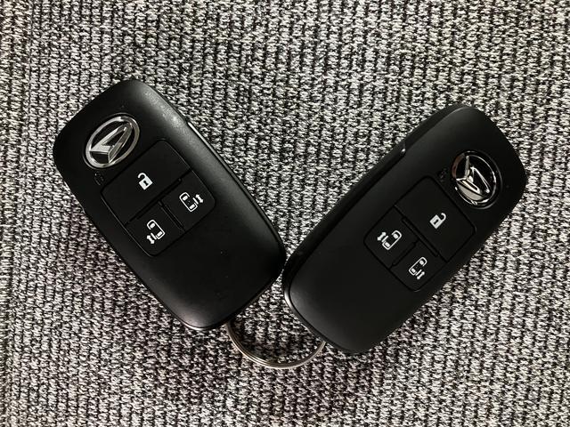 ムーヴキャンバスストライプスＧターボ　弊社元試乗車／２５年ナビ／バックカメラサポカーＳワイド適合　２５年モデルナビ　ＵＳＢ接続端子　電動パーキングブレーキ　シートヒーター　両側オートスライドドア　Ｐスタート　全車速追従機能付ＡＣＣ　ホッとカップホルダー　キーフリー（大阪府）の中古車