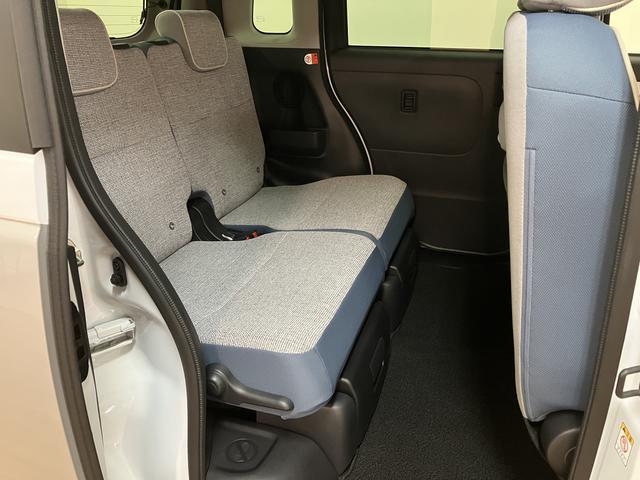 ムーヴキャンバスストライプスＧターボ　弊社元試乗車／２５年ナビ／バックカメラサポカーＳワイド適合　２５年モデルナビ　ＵＳＢ接続端子　電動パーキングブレーキ　シートヒーター　両側オートスライドドア　Ｐスタート　全車速追従機能付ＡＣＣ　ホッとカップホルダー　キーフリー（大阪府）の中古車