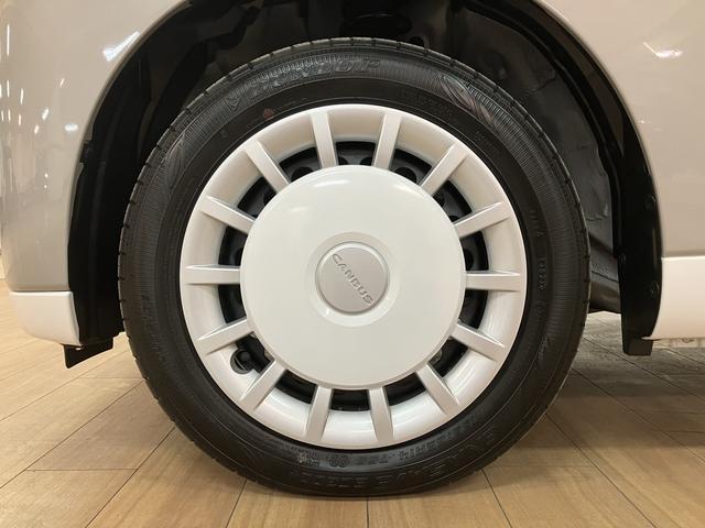 ムーヴキャンバスストライプスＧターボ　弊社元試乗車／２５年ナビ／バックカメラサポカーＳワイド適合　２５年モデルナビ　ＵＳＢ接続端子　電動パーキングブレーキ　シートヒーター　両側オートスライドドア　Ｐスタート　全車速追従機能付ＡＣＣ　ホッとカップホルダー　キーフリー（大阪府）の中古車