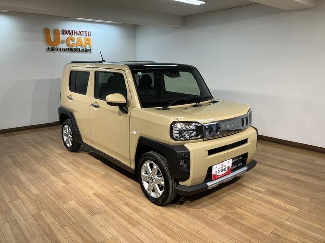 タフトＧターボクロムベンチャー　弊社元試乗車／２５年ナビ／Ｂカメラスカイフィールトップ　アダプティブクルーズコントロール　ＬＥＤヘッド／フォグ　運／助シートヒーター　プッシュボタンスタート　キーフリー　電動パーキングブレーキ　バックカメラ　１５インチアルミホイール（大阪府）の中古車