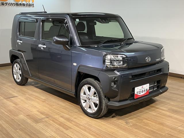 タフトG 0.3万キロ/ナビ/バックカメラ/前後ドラレコ/LED/新車保証継承/衝突軽減ブレーキ/0.3万キロ/純正ナビ/前後ドラレコ/バックカメラ/LEDヘッドライト・フォグ/スマートキー/オートエアコン/15インチアルミ/Bluetooth/フルセグTV/DVD(大阪府)の中古車
