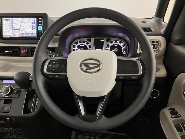 ムーヴキャンバスストライプスG 弊社元試乗車/25年ナビ/バックカメラサポカーSワイド適合 バックカメラ対応 USB接続端子 電動パーキングブレーキ シートヒーター 両側オートスライドドア Pスタート ホッとカップホルダー キーフリー(大阪府)の中古車