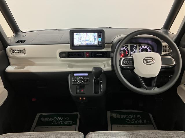 ムーヴキャンバスストライプスG 弊社元試乗車/25年ナビ/バックカメラサポカーSワイド適合 バックカメラ対応 USB接続端子 電動パーキングブレーキ シートヒーター 両側オートスライドドア Pスタート ホッとカップホルダー キーフリー(大阪府)の中古車