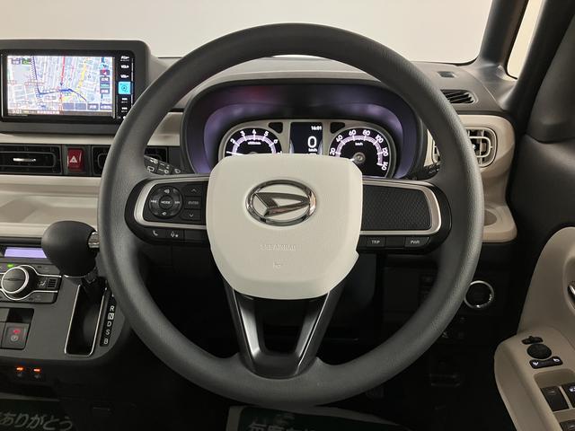 ムーヴキャンバスストライプスG 弊社元試乗車/25年ナビ/バックカメラサポカーSワイド適合 バックカメラ対応 USB接続端子 電動パーキングブレーキ シートヒーター 両側オートスライドドア Pスタート ホッとカップホルダー キーフリー(大阪府)の中古車