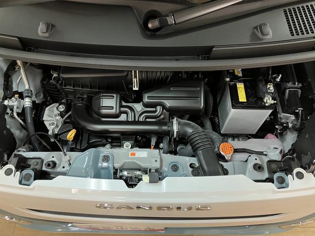 ムーヴキャンバスストライプスG 弊社元試乗車/25年ナビ/バックカメラサポカーSワイド適合 バックカメラ対応 USB接続端子 電動パーキングブレーキ シートヒーター 両側オートスライドドア Pスタート ホッとカップホルダー キーフリー(大阪府)の中古車