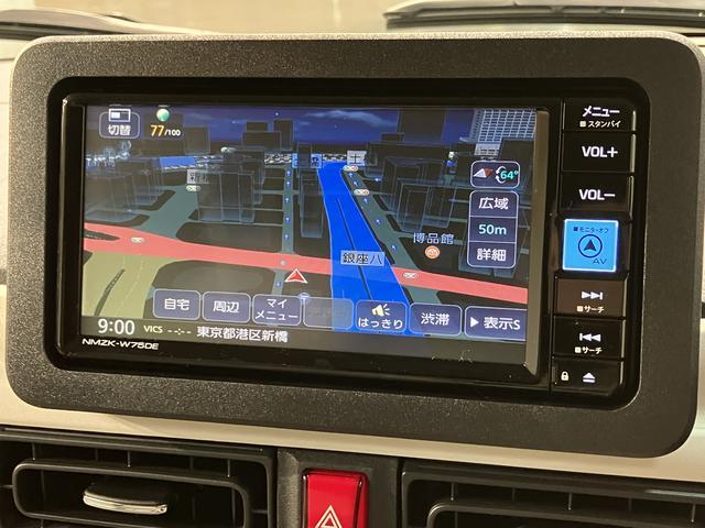 ムーヴキャンバスストライプスＧ　Ｒ７年式／２５年ナビ／バックカメラ／ドラレコサポカーＳワイド適合　バックカメラ対応　ＵＳＢ接続端子　電動パーキングブレーキ　シートヒーター　両側オートスライドドア　Ｐスタート　ホッとカップホルダー　キーフリー（大阪府）の中古車